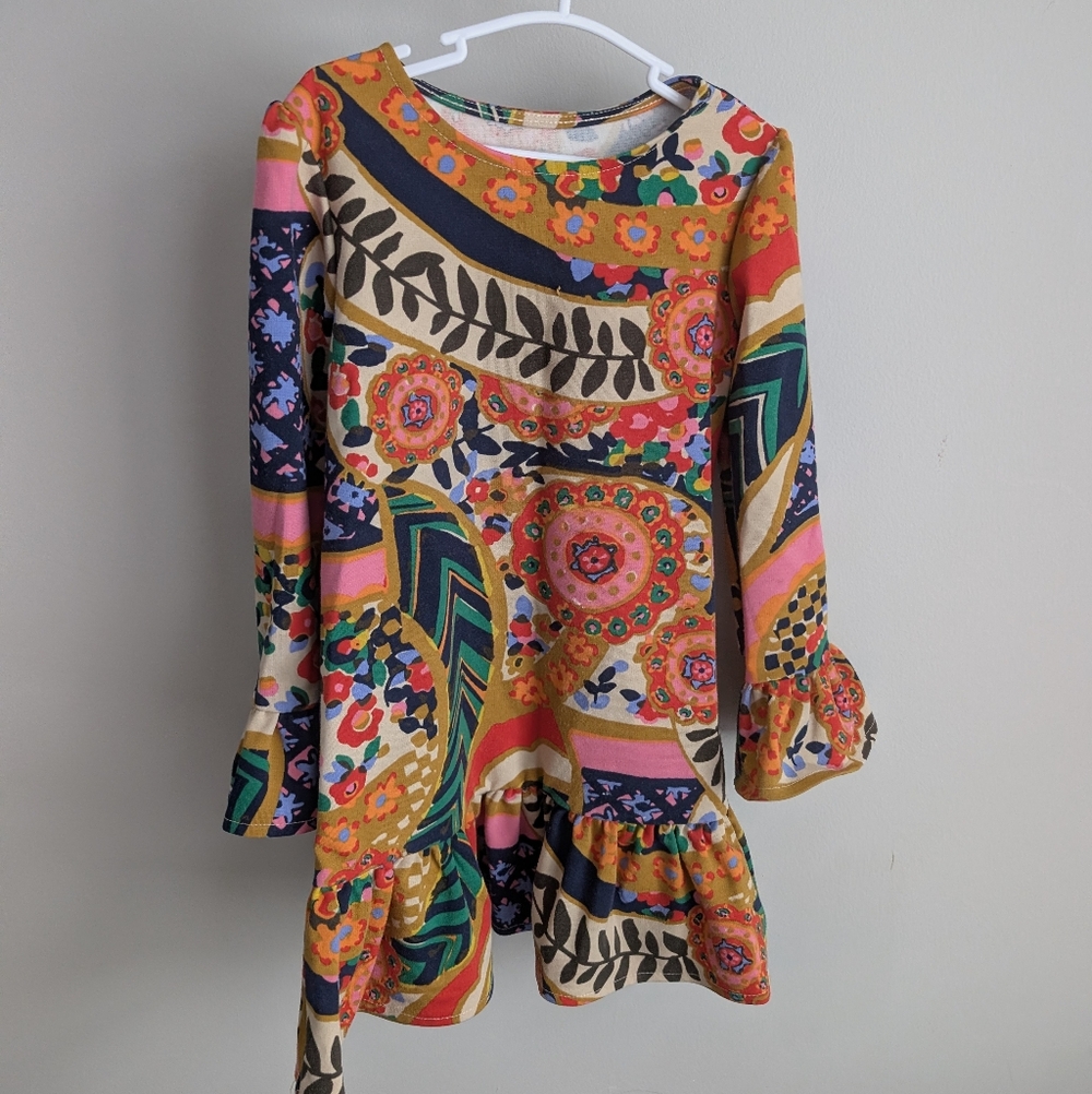 Lands End Colorful Dress